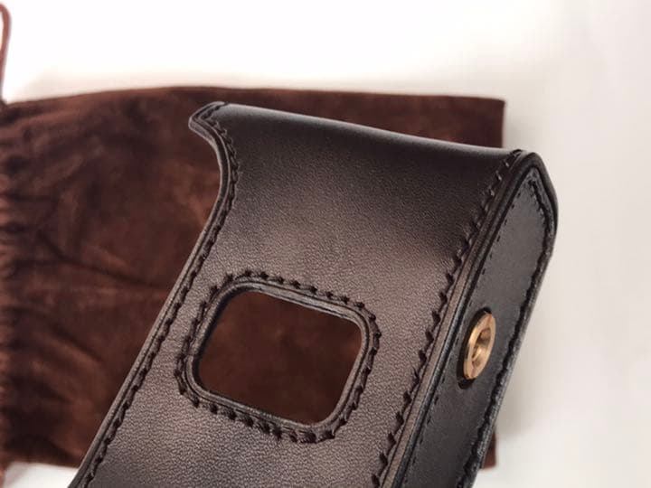 本革カメラケース 新品 CONTAX コンタックス T3D用 イタリア製本革使用