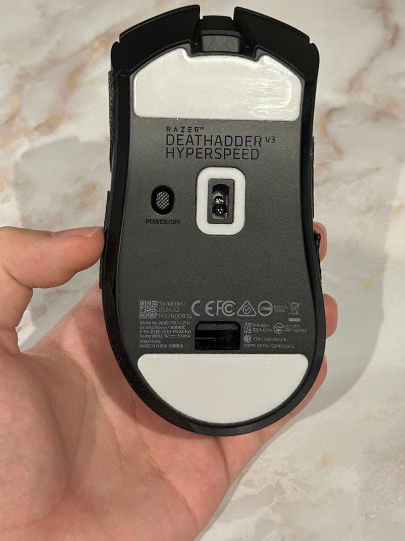 Razer DeathAdder V3 Hyperspeed ワイヤレスマウス