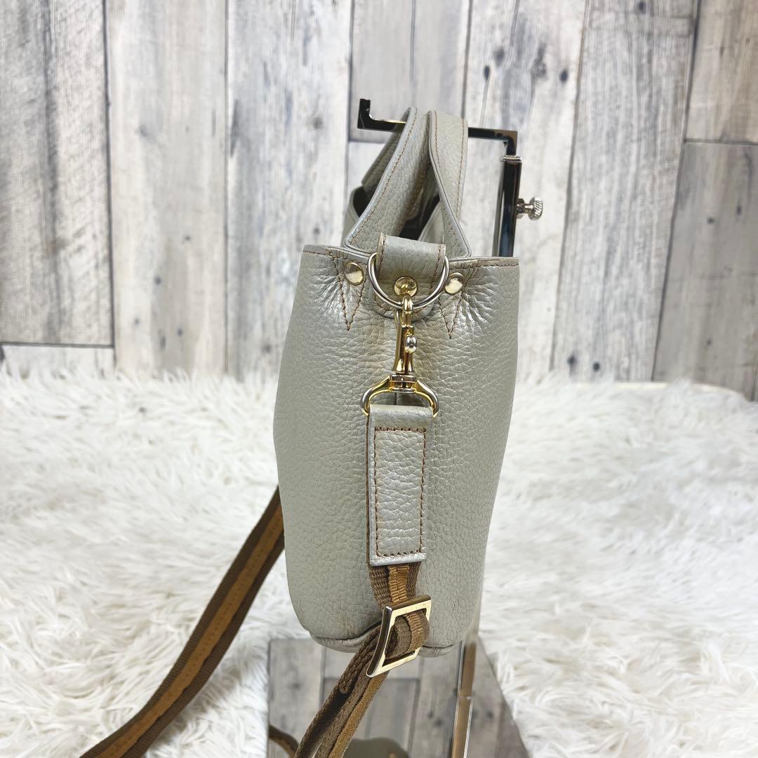 アタオ ATAO「chivy チヴィ」2way ショルダー レザー グレージュ