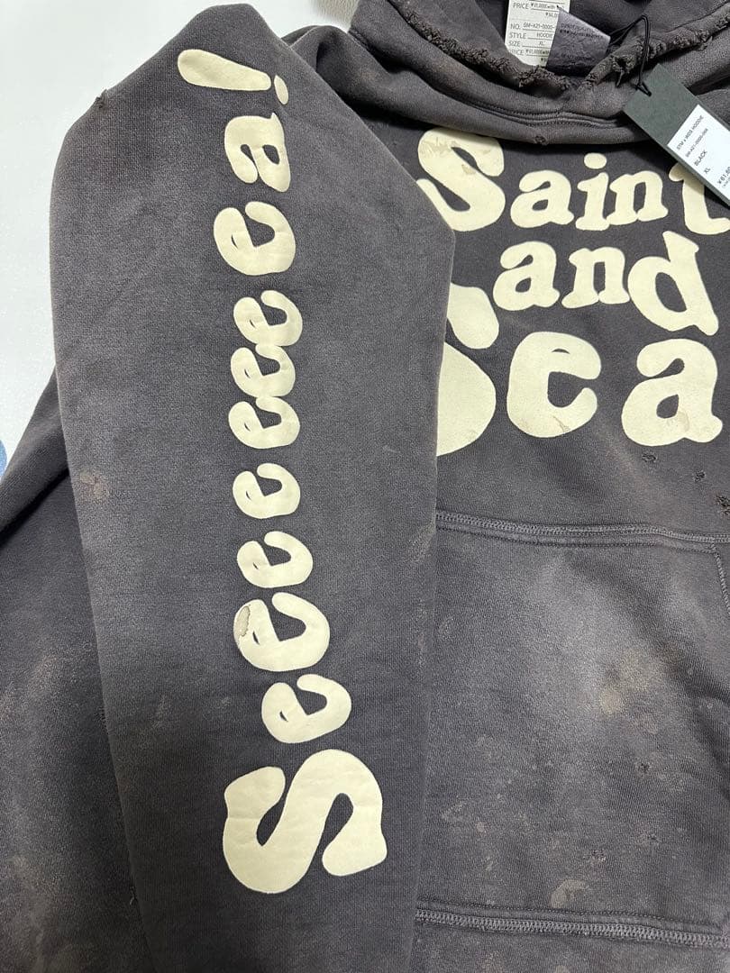 トップス SAINT Mxxxxxx WIND AND SEA HOODIE XL