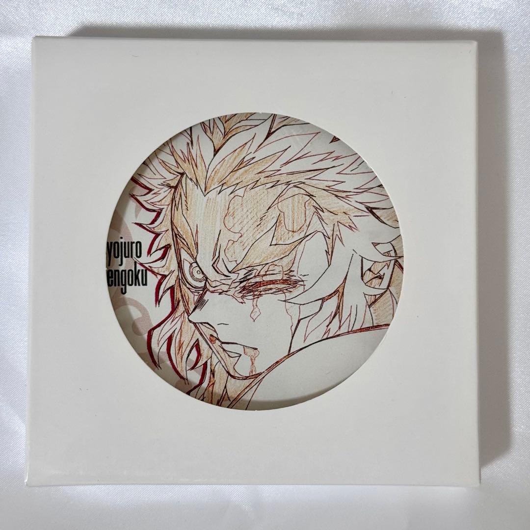 鬼滅の刃　無限列車編　上映四周年記念カフェ　原画コースター　煉獄杏寿郎