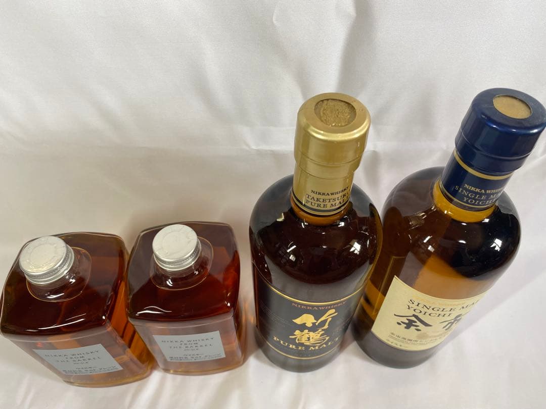 ニッカウイスキー 竹鶴旧ボトル　余市限定ボトル　フロムザバレル