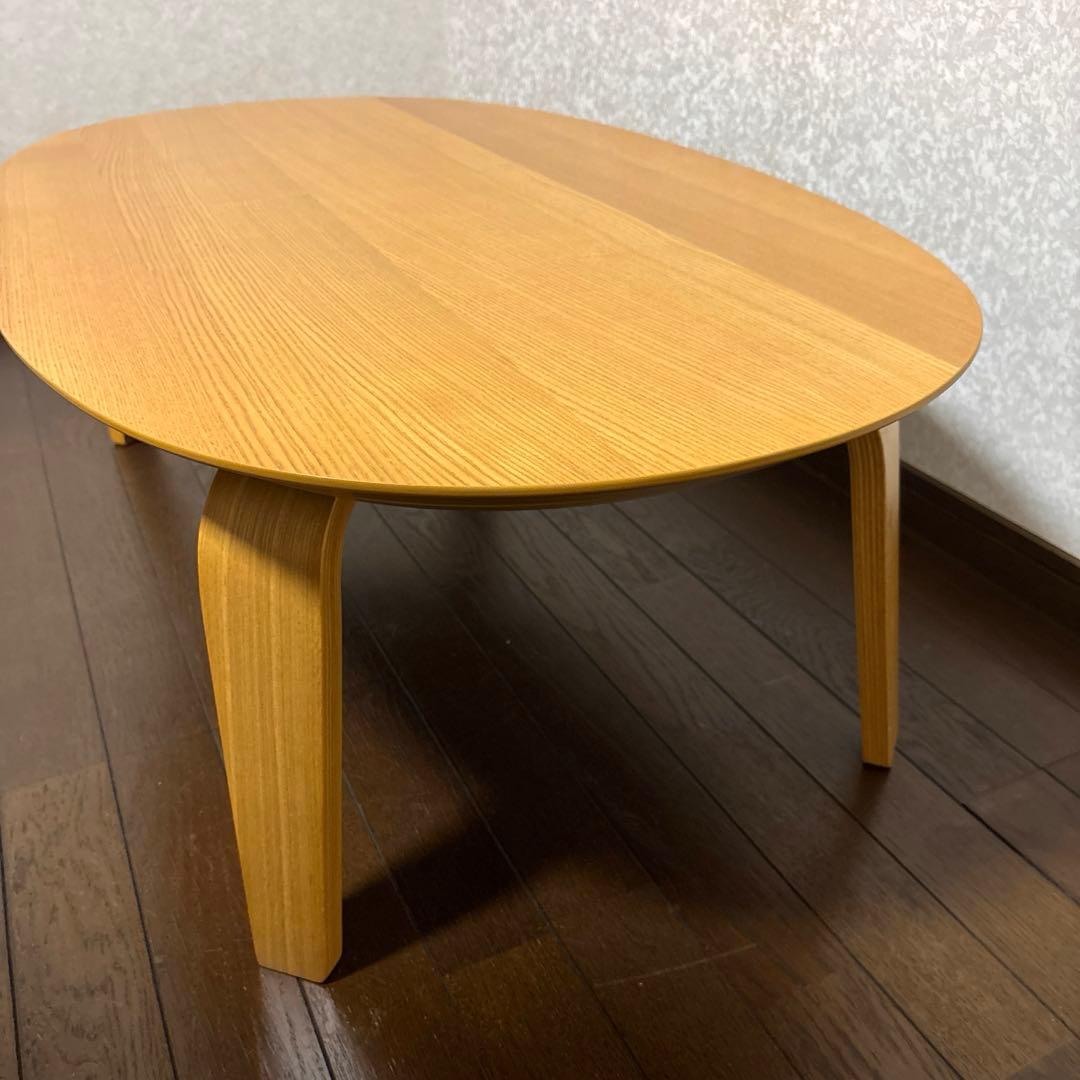 【美品】無印良品 MUJI 楕円 こたつ タモ材 MJ-KDFS1100/N