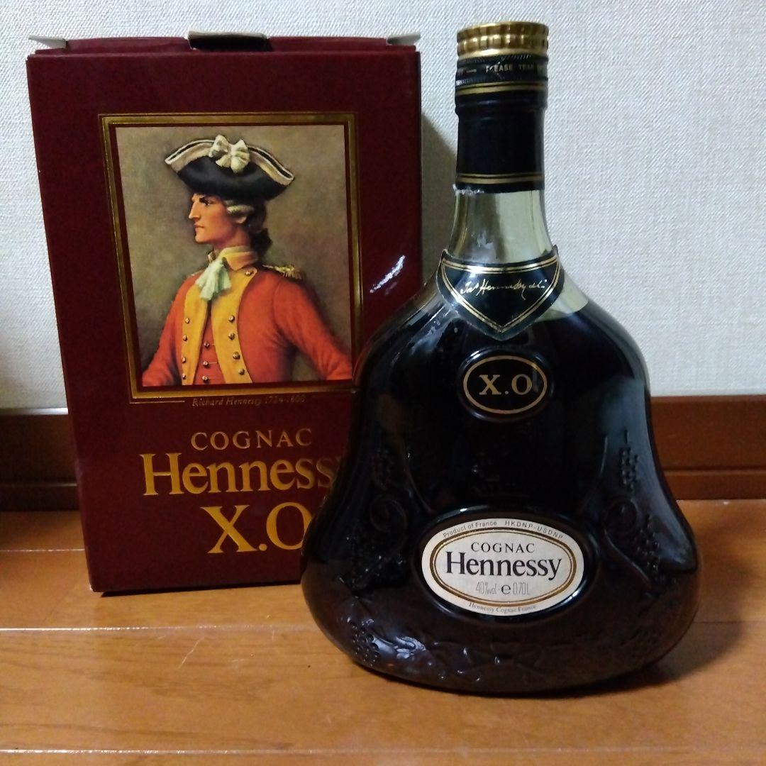 ◎古酒 Hennessy XO 金キャップ グリーンボトル 700ml ヘネシー