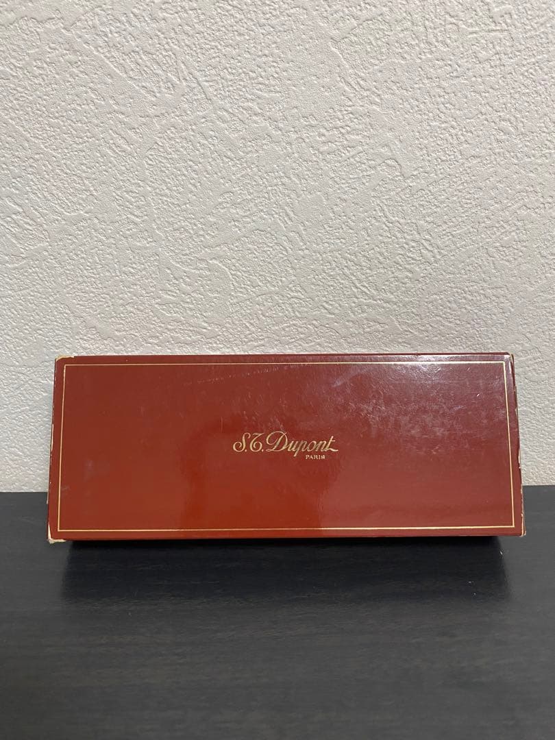 【美品】S.T. Dupont デュポン　万年筆 k18 箱付き