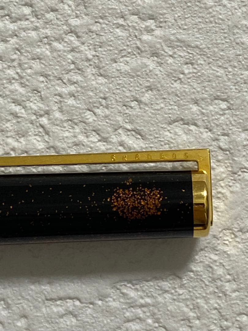 【美品】S.T. Dupont デュポン　万年筆 k18 箱付き