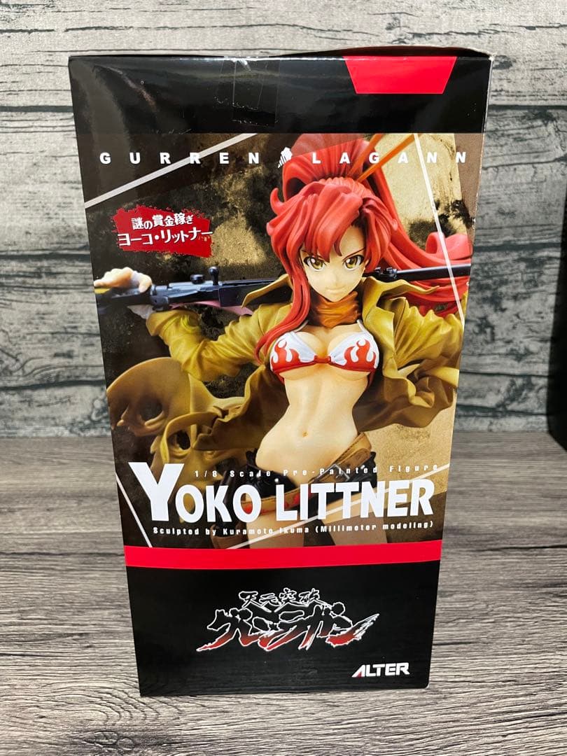 新品未開封　箱美品　天元突破グレンラガン 謎の賞金稼ぎ ヨーコ・リットナー