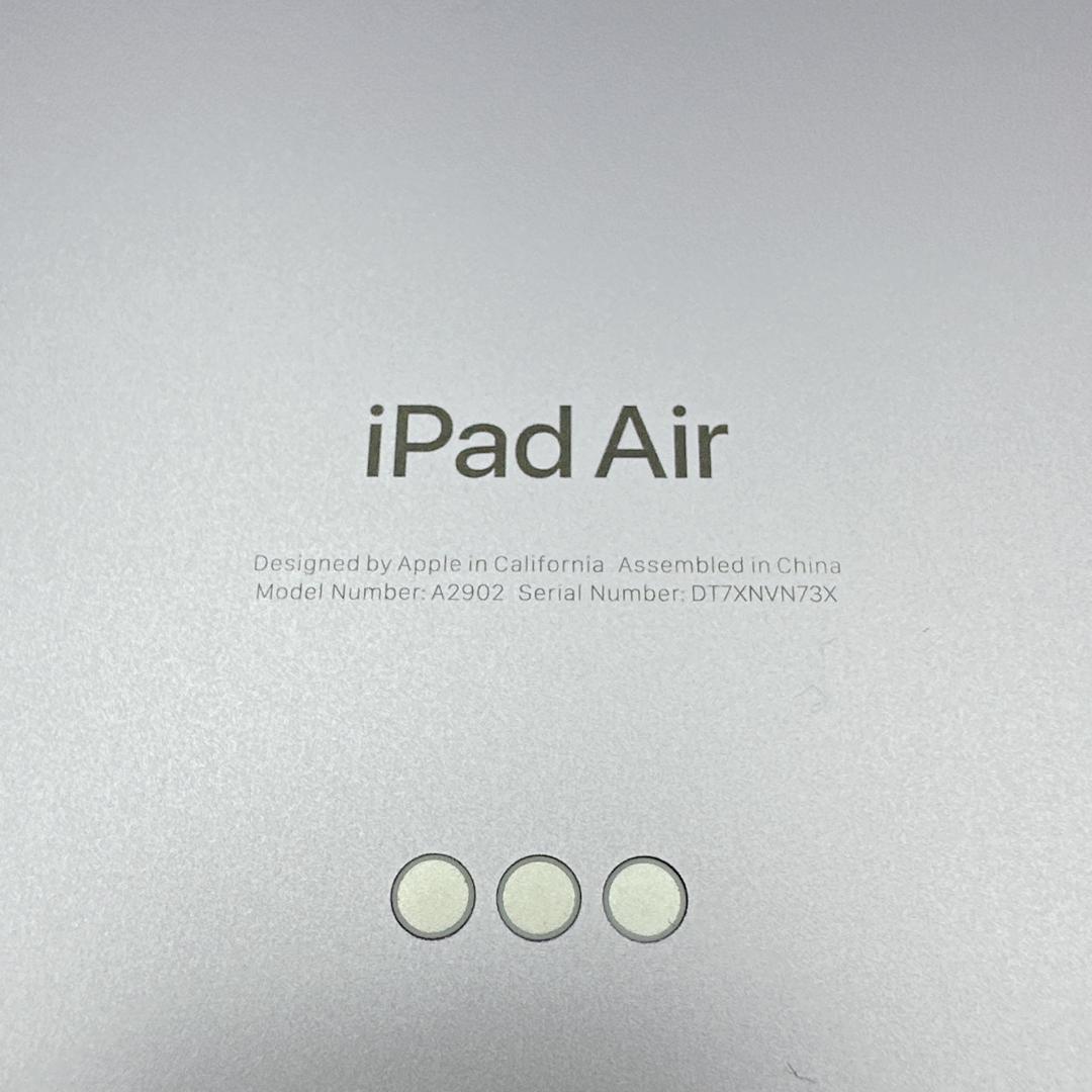 【ほぼ未使用】iPad Air M2 128GB 3M673J/A 完動品