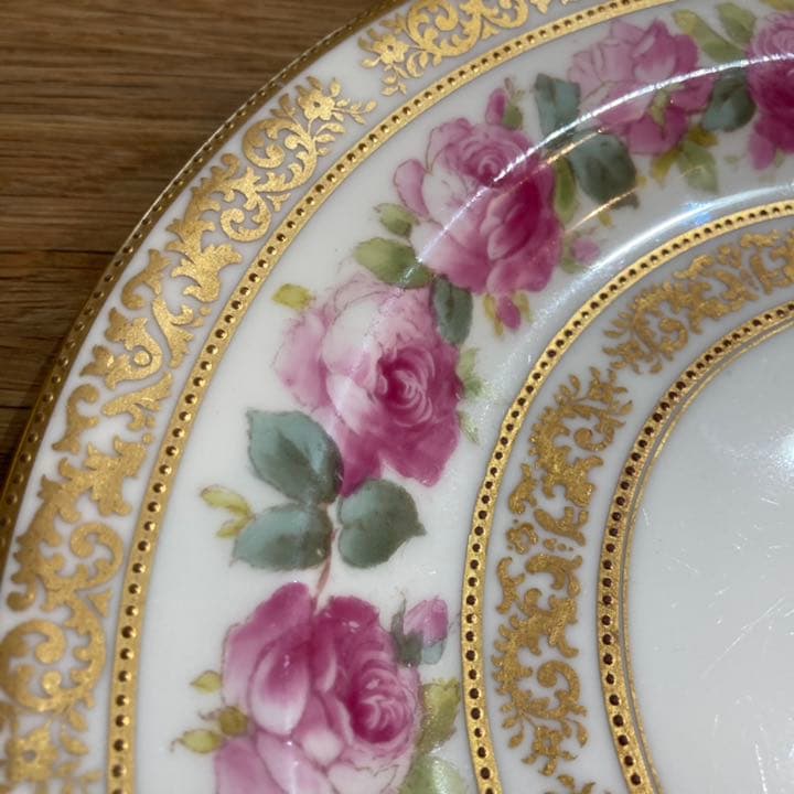 イギリス　コウルドン　イングランドのバラのお皿