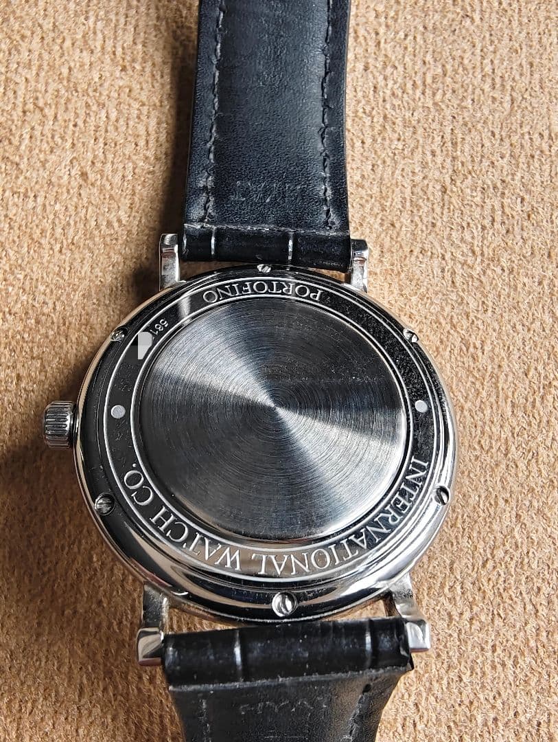 IWCポートフィノ オートマティック IW356517 ウォッチ シルバー文字盤