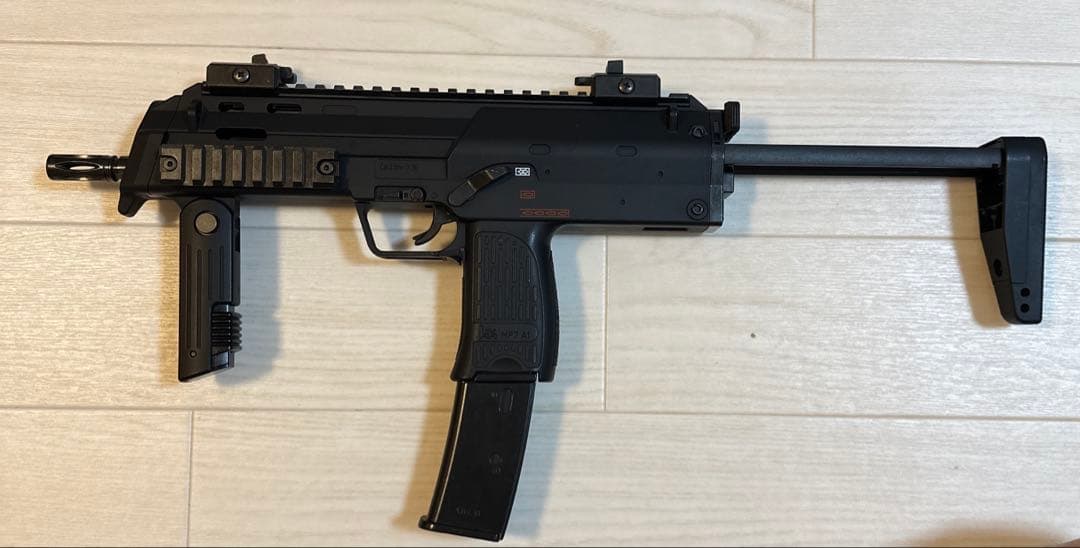 東京マルイMP7A1 リポ化 マガジン×2、バッテリー、充電器、耐火袋セット