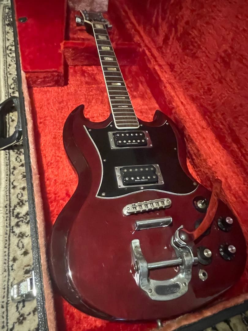 か*ふ様 Greco SG / 70s / ワインレッド / トレモロアーム付き
