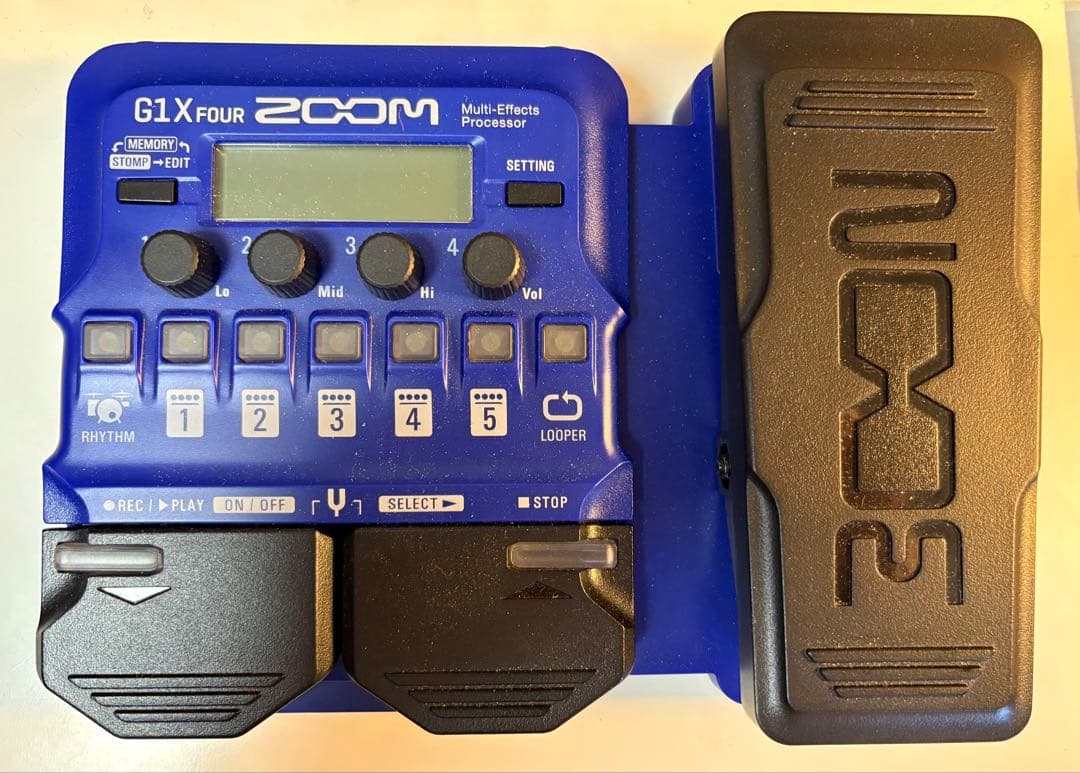 ZOOM G1X FOUR 限定カラー イケベ限定 マルチエフェクター