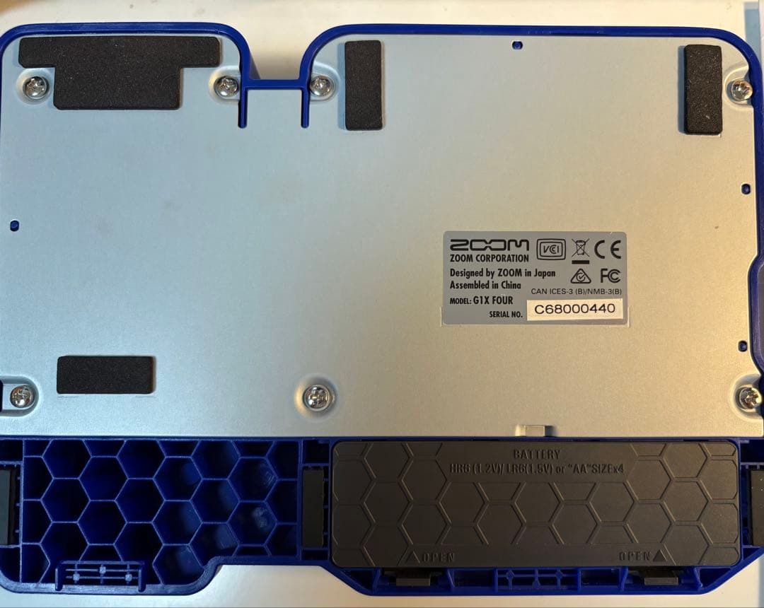 ZOOM G1X FOUR 限定カラー イケベ限定 マルチエフェクター