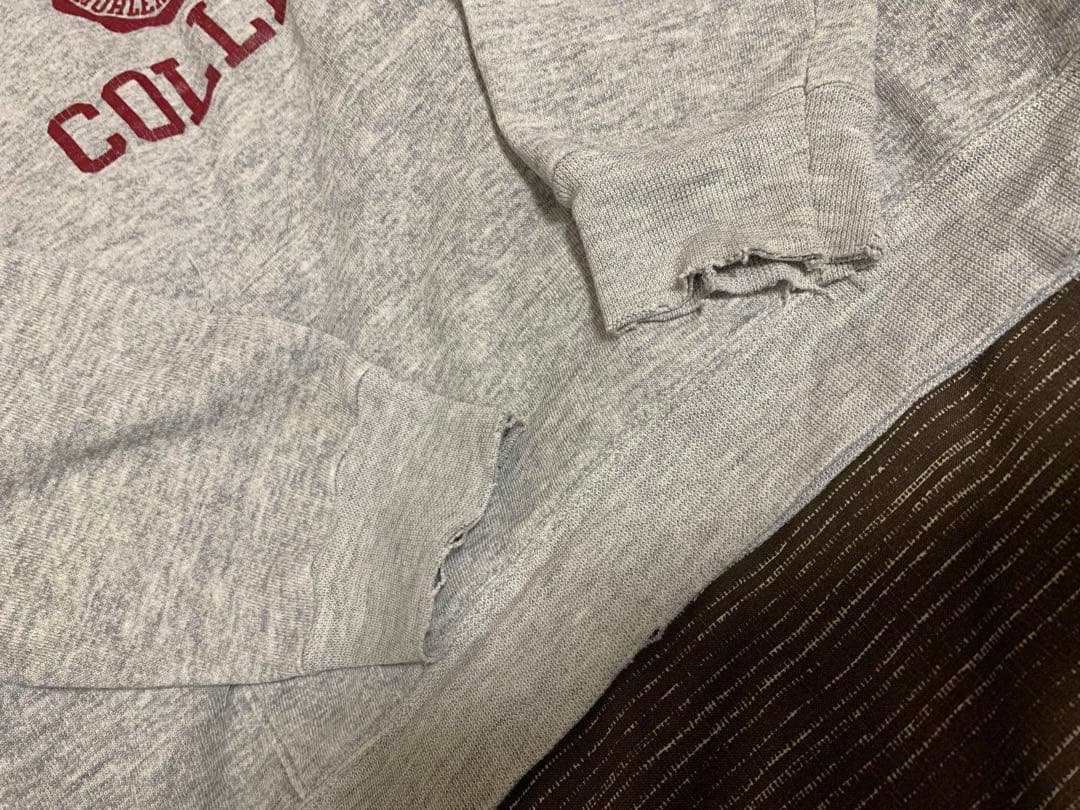 80s championパーカー　USA製　トリコタグ　スウェット