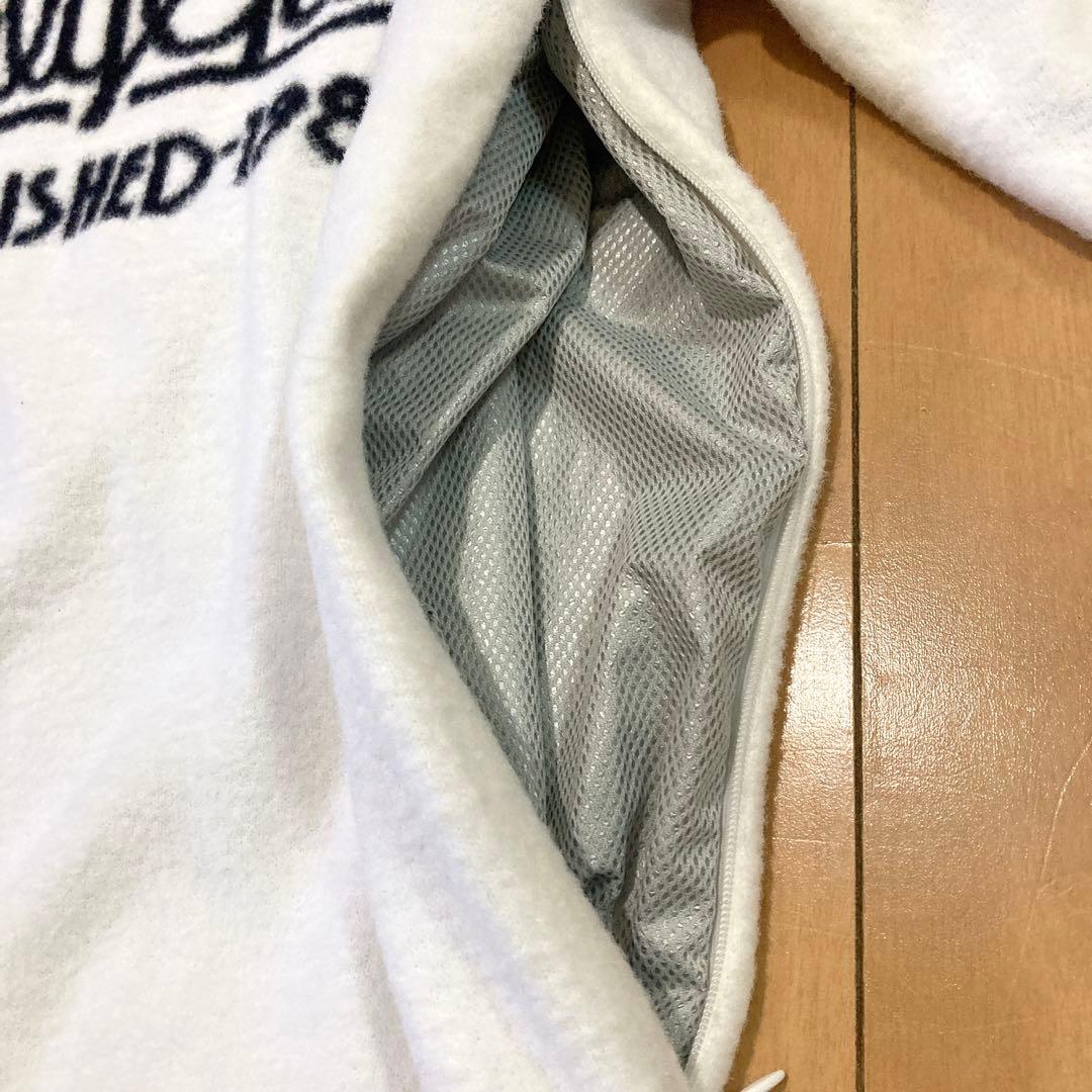 【良品】PEARLYGATES 裏付きクルーネックニットプルオーバー 防風防寒