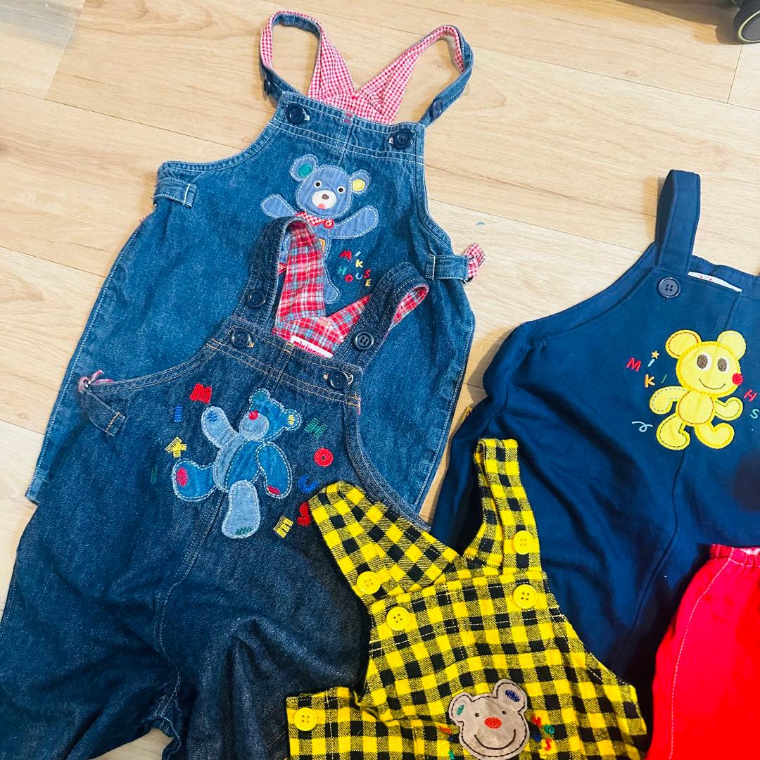 ファミリアミキハウス　セット7点　80cm