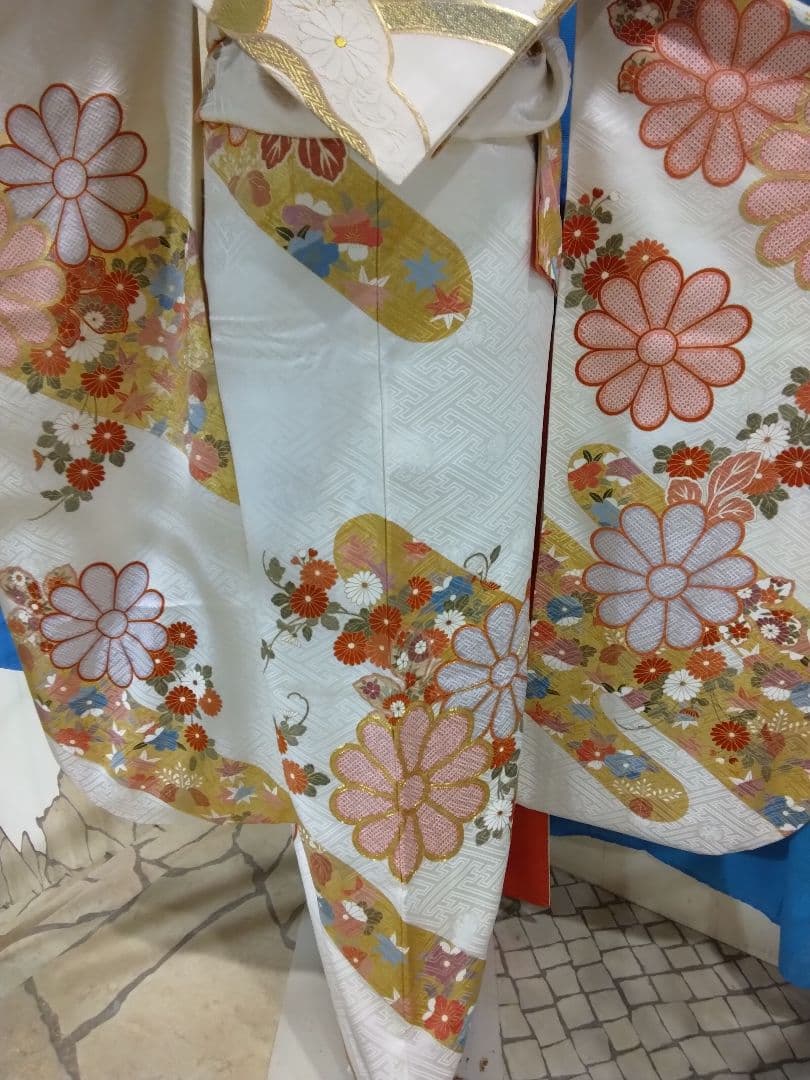 振袖フルセット、三越振袖成人式、重ね衿帯揚げ帯締め、西陣袋帯、襦袢、ガード加工