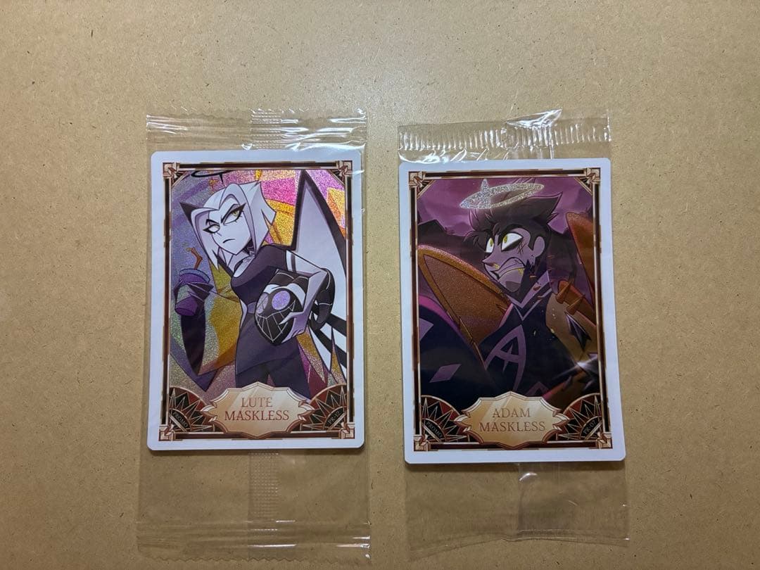 ハズビンホテル　プロモカード　アダム　&　リュート　セット