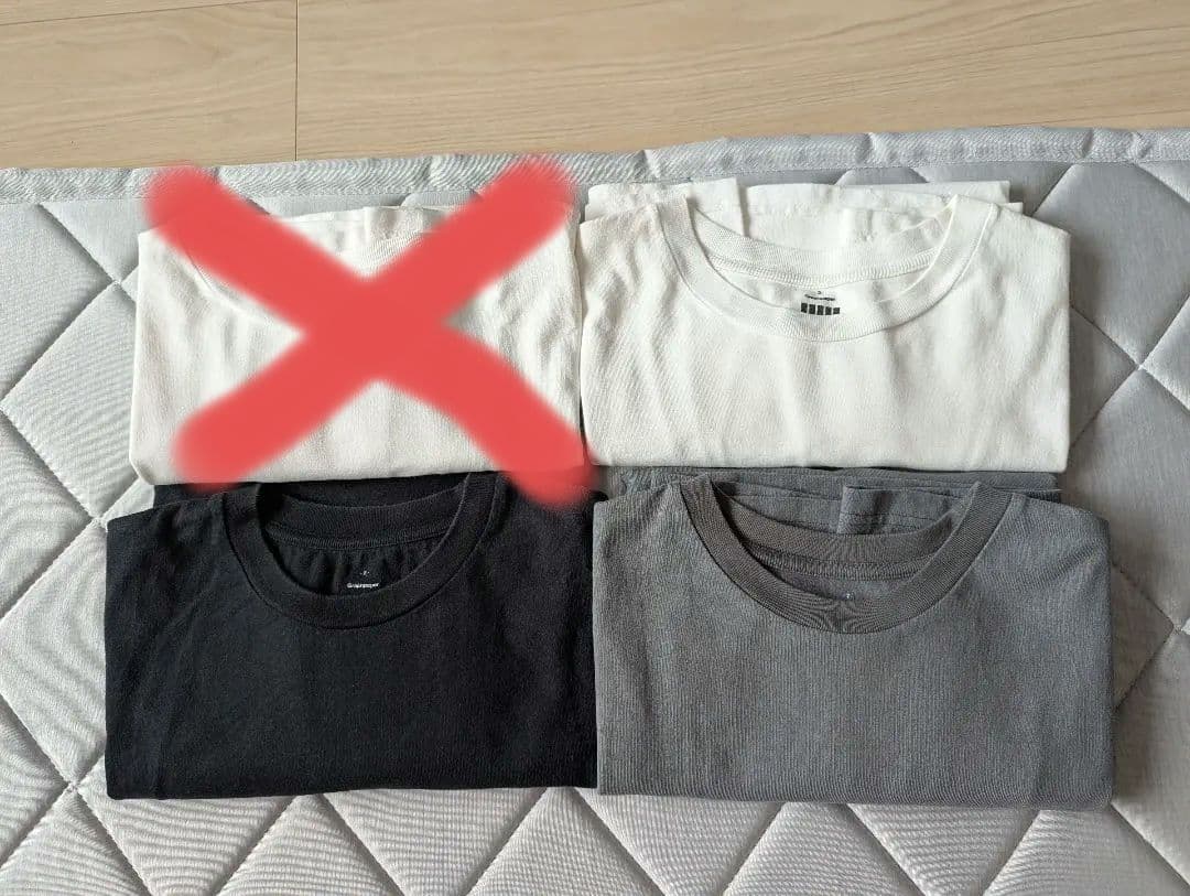 Graphpaper 2-Pack Crew Neck Tee 3枚セット