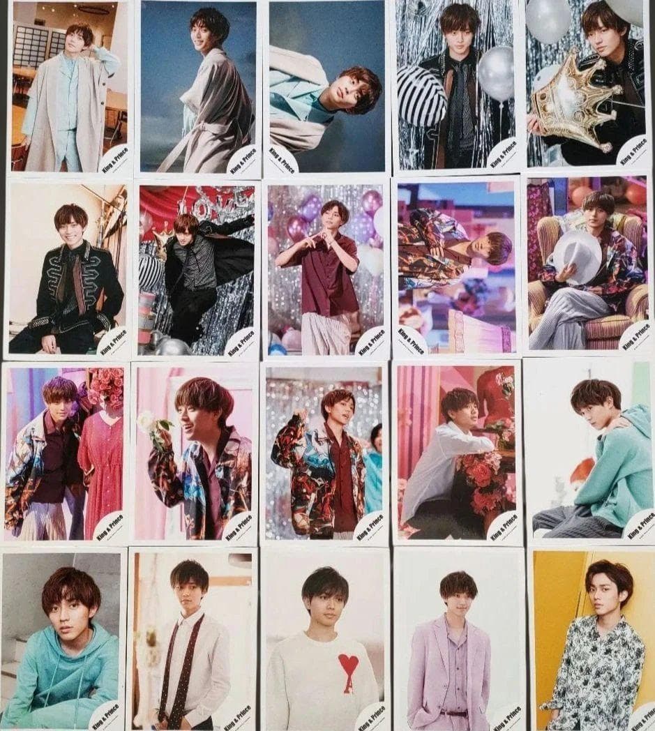 永瀬廉 King & Prince キンプリ 公式写真 ソロ 混合