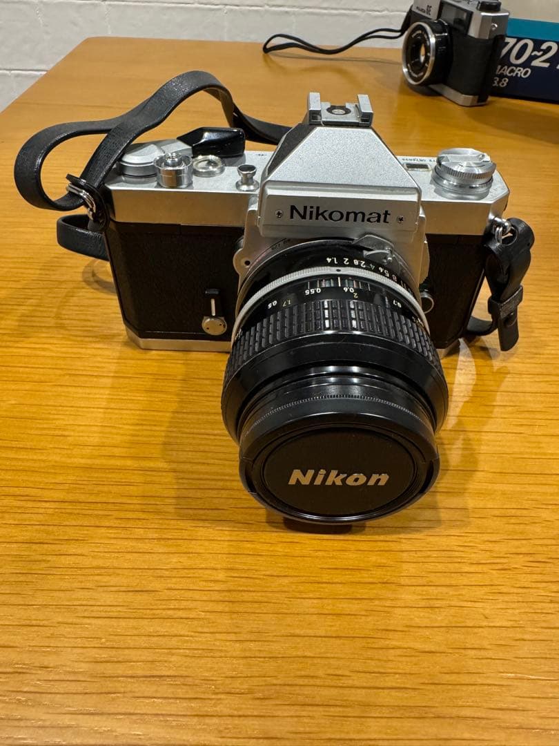 FUJICA GE Nikomat Nikon Sunフィルムカメラレンズセット