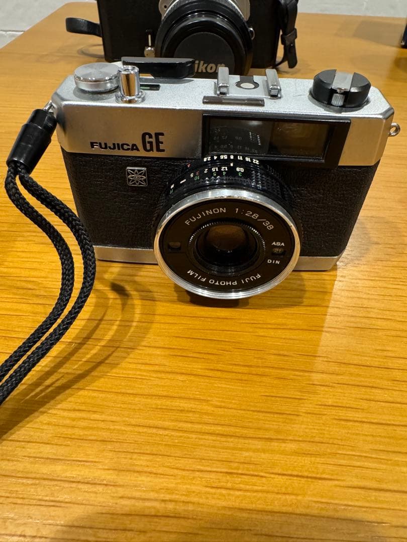 FUJICA GE Nikomat Nikon Sunフィルムカメラレンズセット