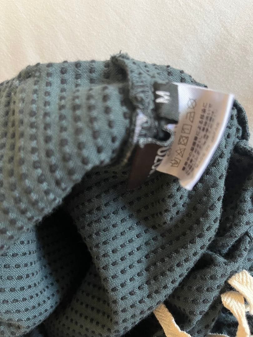 一本刺し子 スッキリサルエルパンツ　ウズイロ　UZUiRO