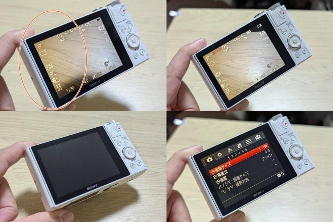 SONY DSC-WX500 ホワイト 1820万画素 1654