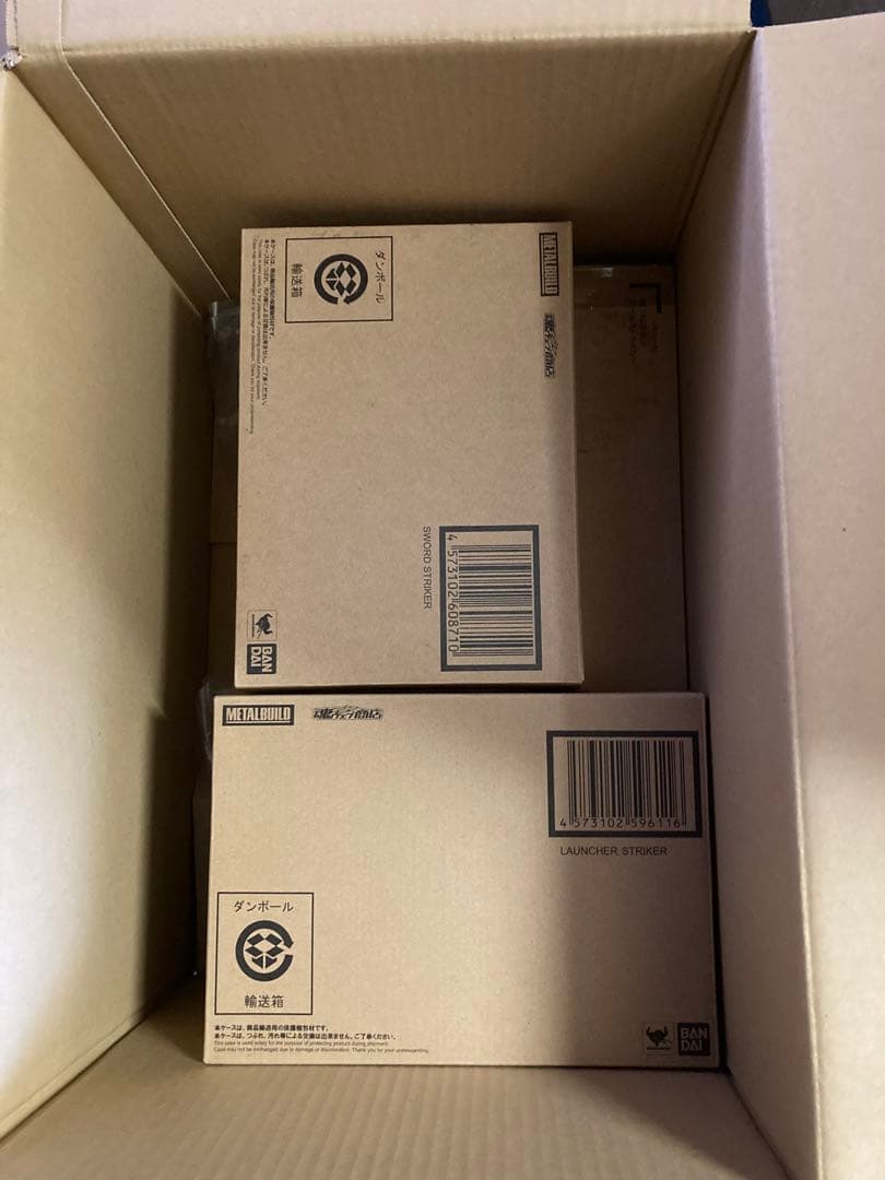 美品　メタルビルドストライクガンダム＋3装備