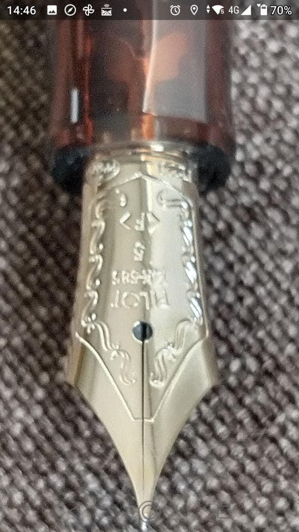 パイロットカスタム 74 PILOT CUSTOM 74 万年筆 クリアブラウン