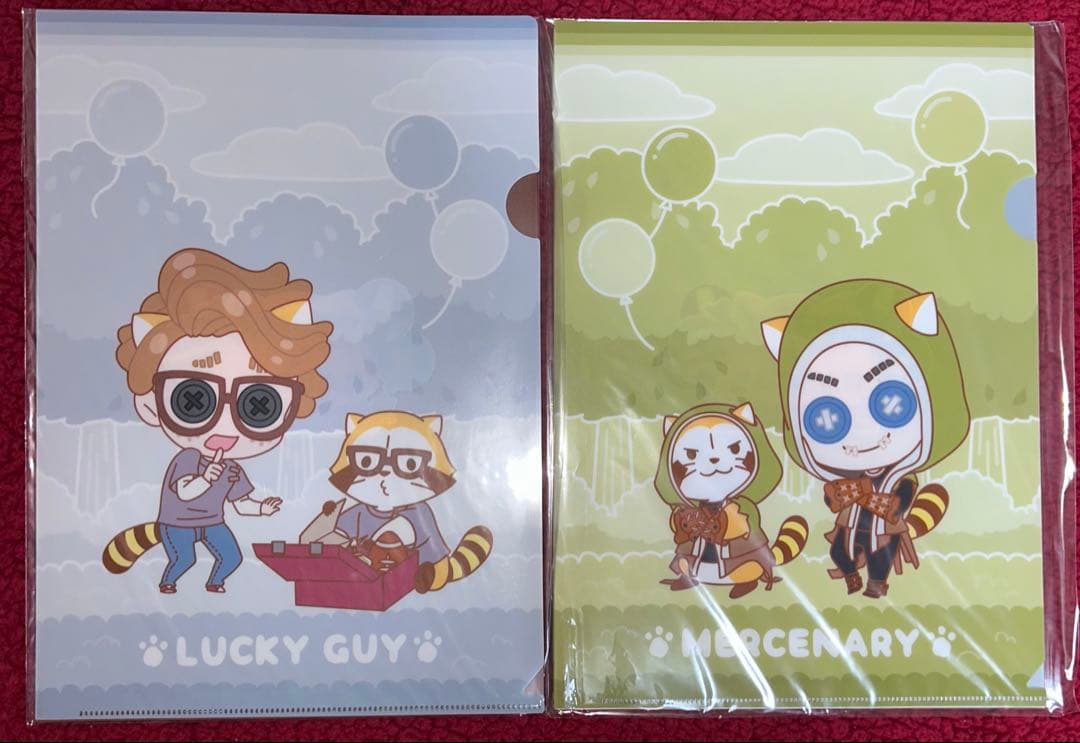 第五人格 楽天くじ ラスカル クリアファイル サバイバー 15枚セット