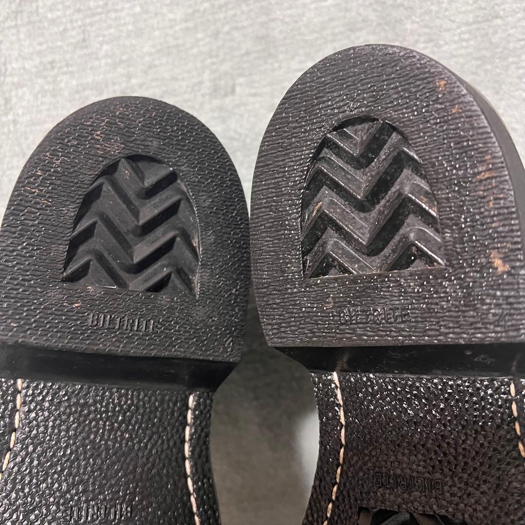 80sヴィンテージADDISON SHOE COMPANY 10.5R 革靴黒