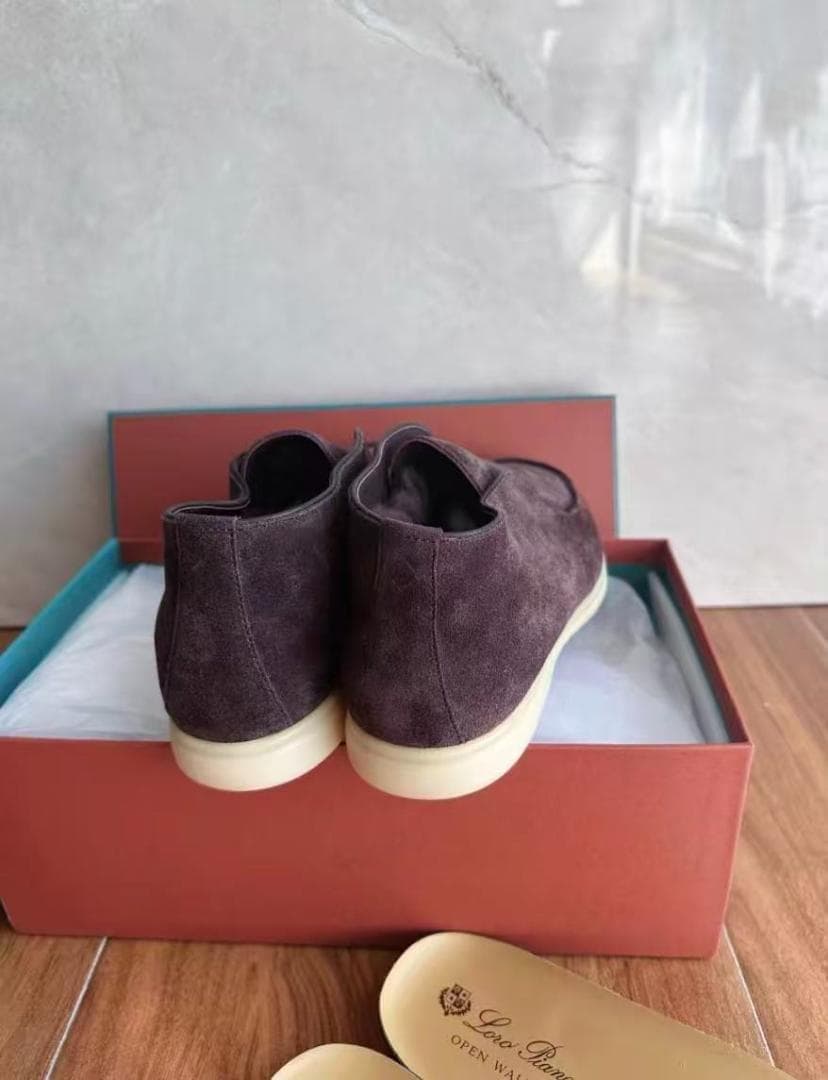 Loro Piana OPEN WALK オープンウォーク アンクルブーツ 41