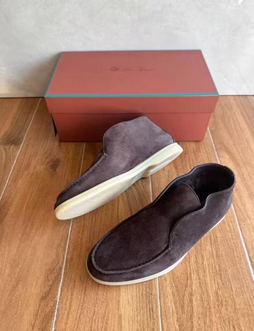 Loro Piana OPEN WALK オープンウォーク アンクルブーツ 41