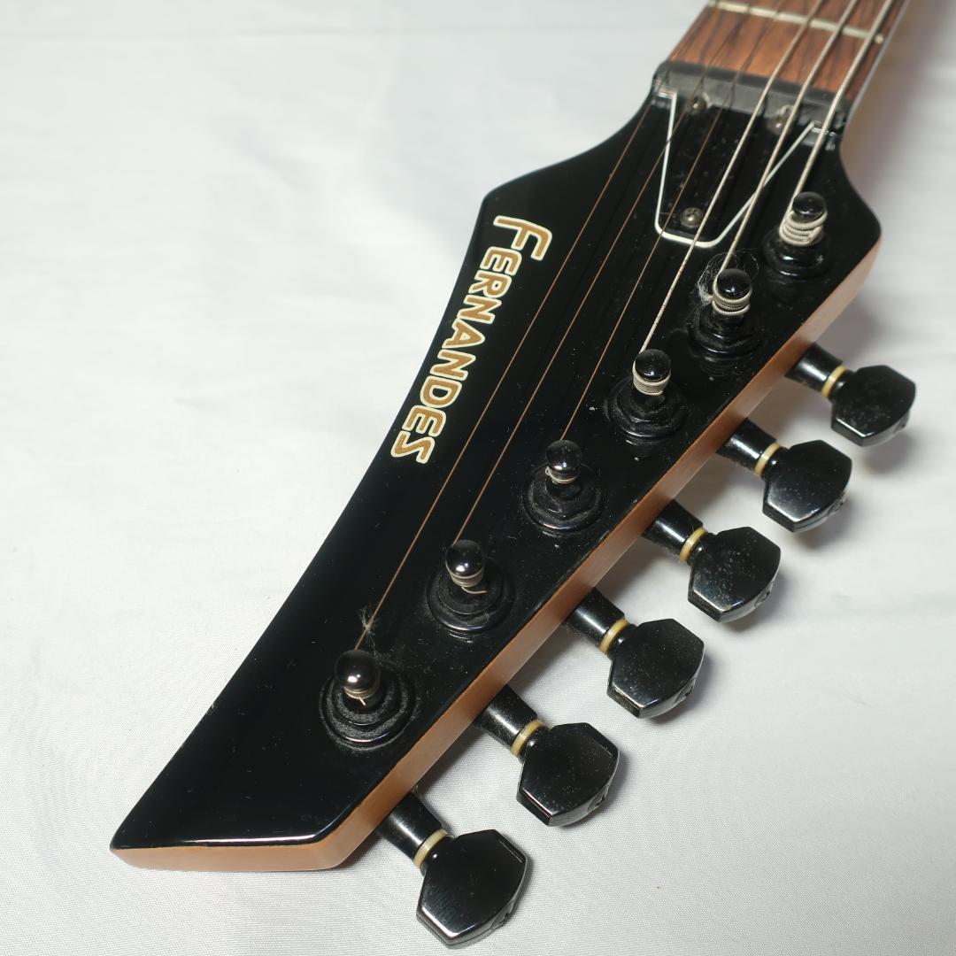 弦交換 FERNANDES エレキギター ケース付 GOTOHペグ装備