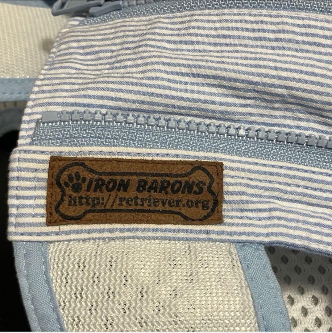 アイアンバロン　介護用ハーネス　サイズS 着用少ない　犬介護　かわいい水色です