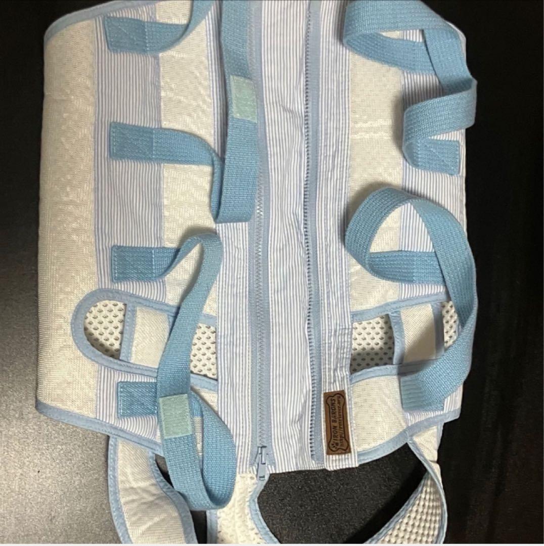 アイアンバロン　介護用ハーネス　サイズS 着用少ない　犬介護　かわいい水色です