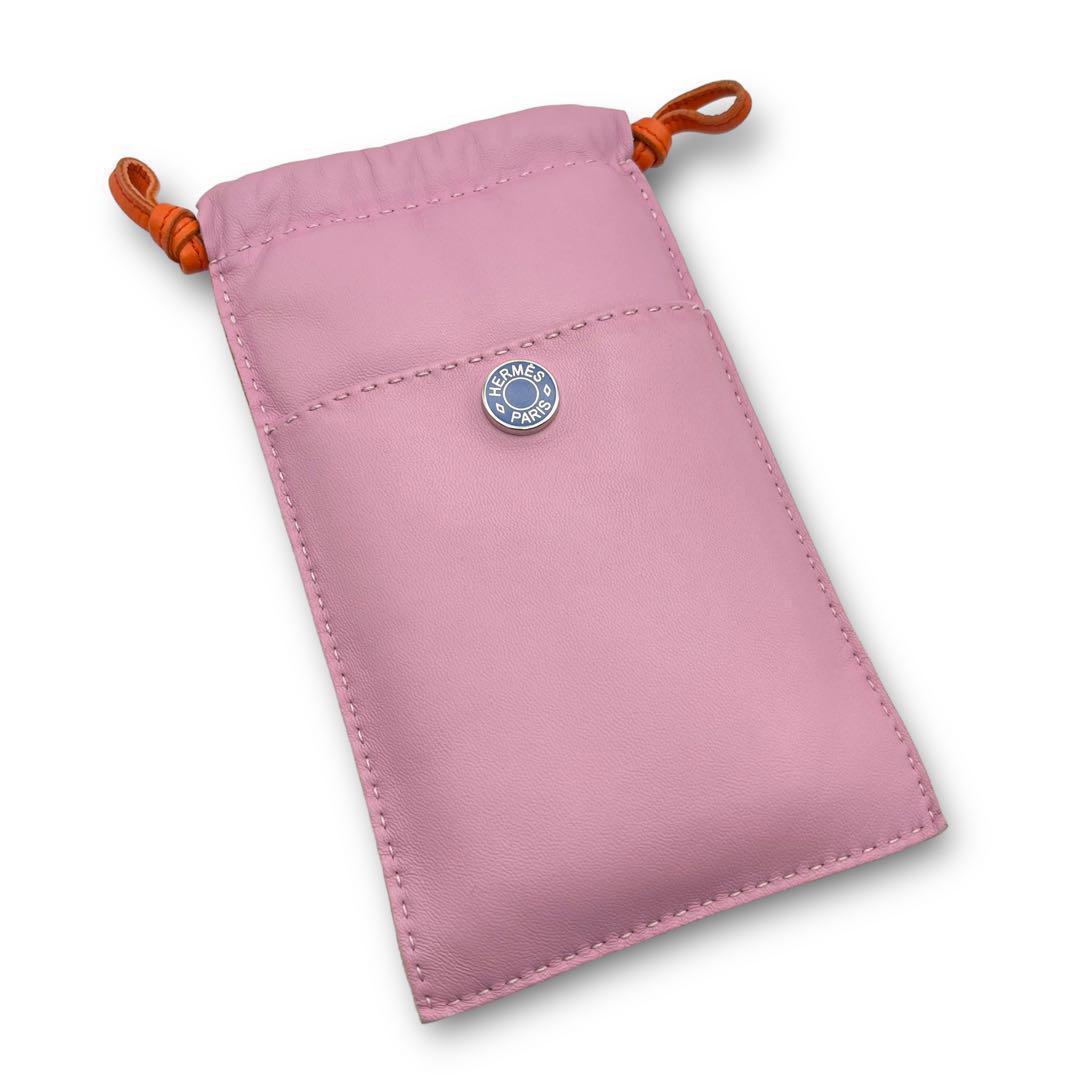 【極美品】HERMES ピロ セリエ アニョーミロ スマホケース ポーチ