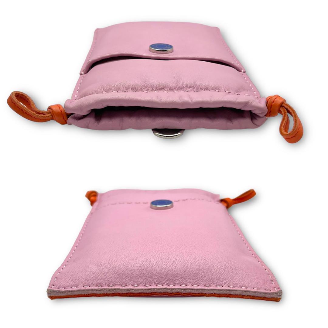 【極美品】HERMES ピロ セリエ アニョーミロ スマホケース ポーチ