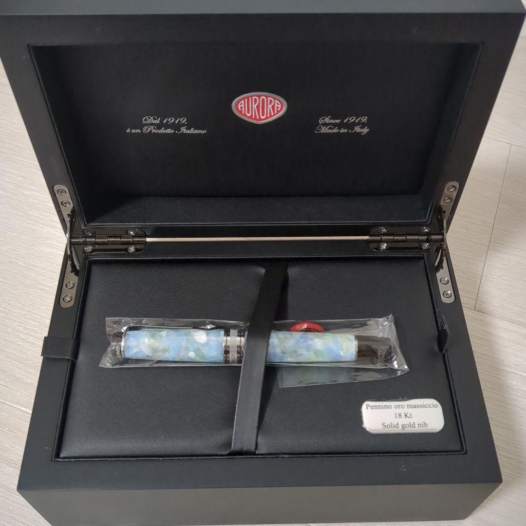 アウロラAURORA限定万年筆カレイドスコーピオ・ルーチェヴェルデ996-CKV