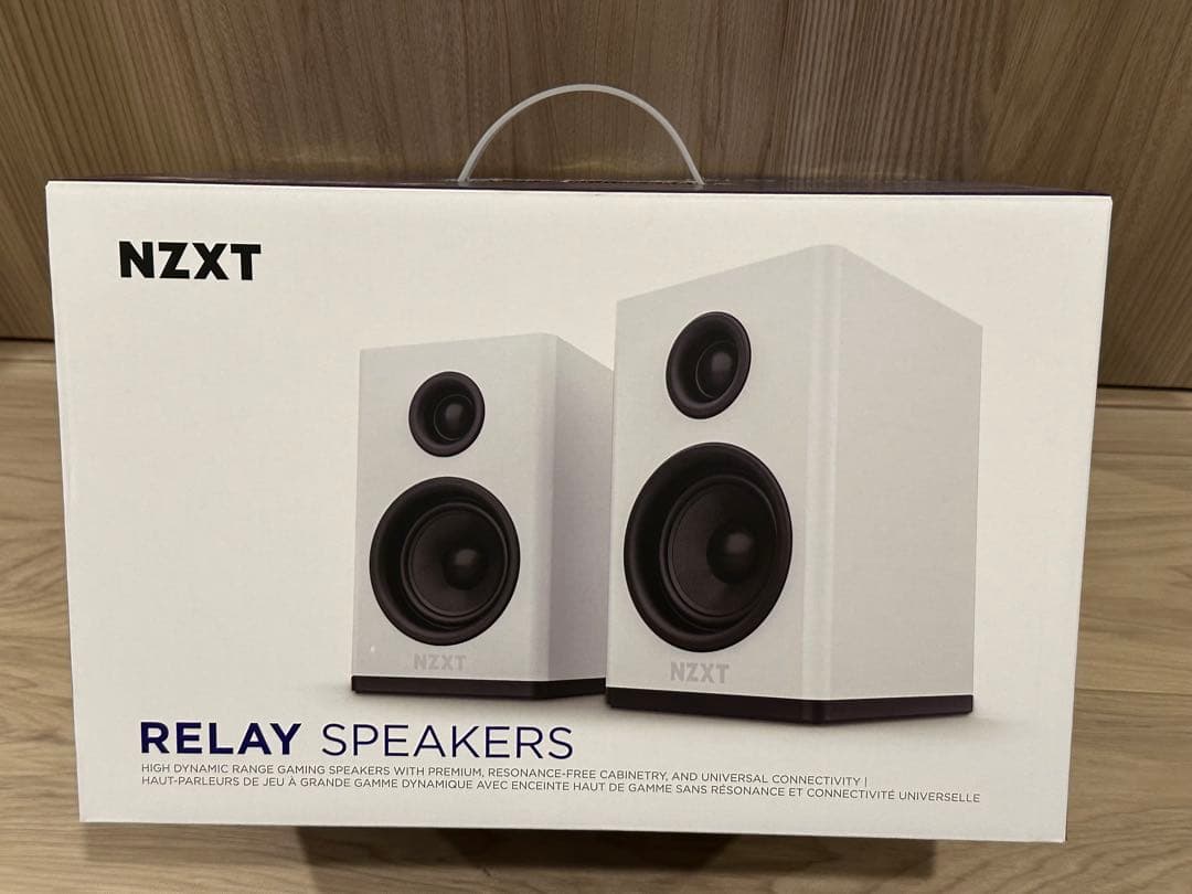 NZXT RELAY SPEAKERS ホワイト