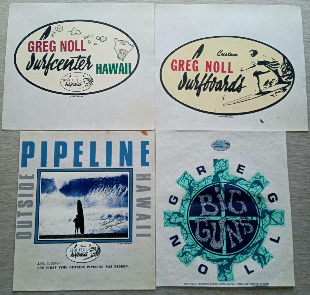 1960年代GRGE NOLL サーフボード(ハワイ) グラフィックデザイン画