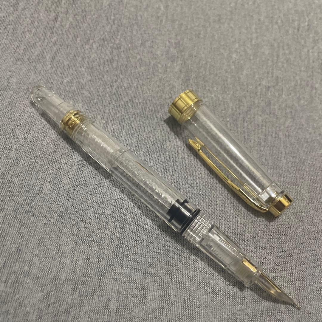 クリアゴールド 万年筆