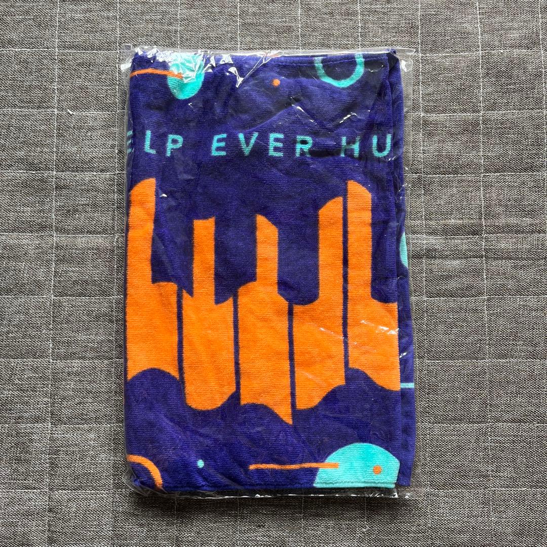 新品未開封 藤井風 POP HEHN タオル グッズ パープル ピアノ