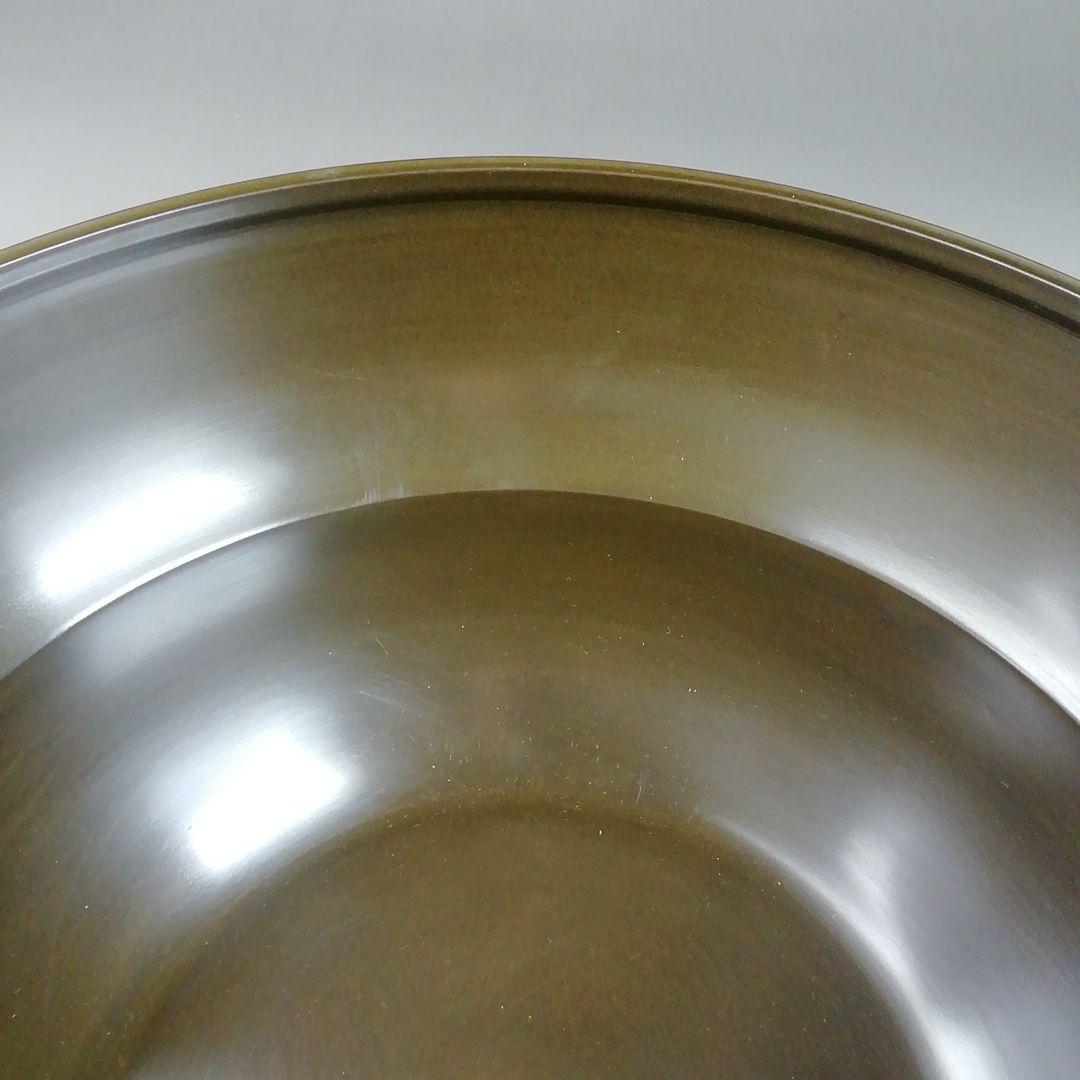 Ｗ３５　水指　『砂張銅』『箪瓢　平水指』『唐銅風炉師　藤井宗喜』　共箱　茶道具