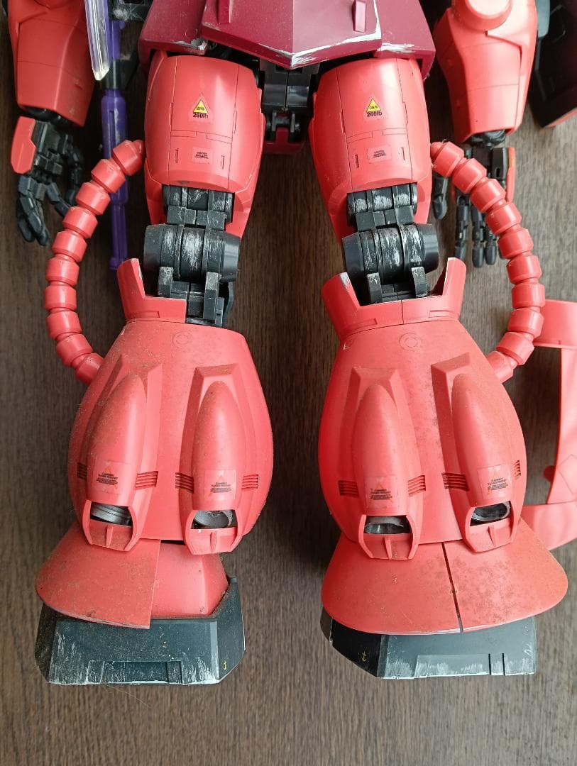 PG 1/60 MS-06S シャア専用ザク2　パーフェクトグレード　部品取り等