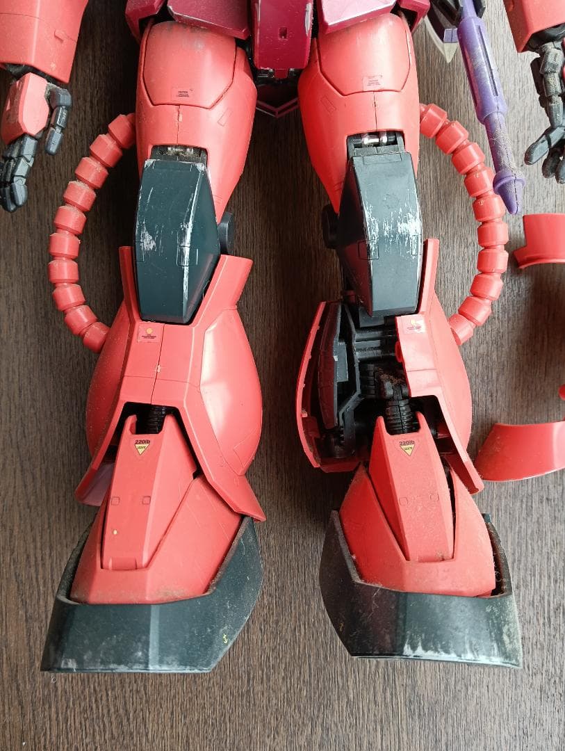 PG 1/60 MS-06S シャア専用ザク2　パーフェクトグレード　部品取り等