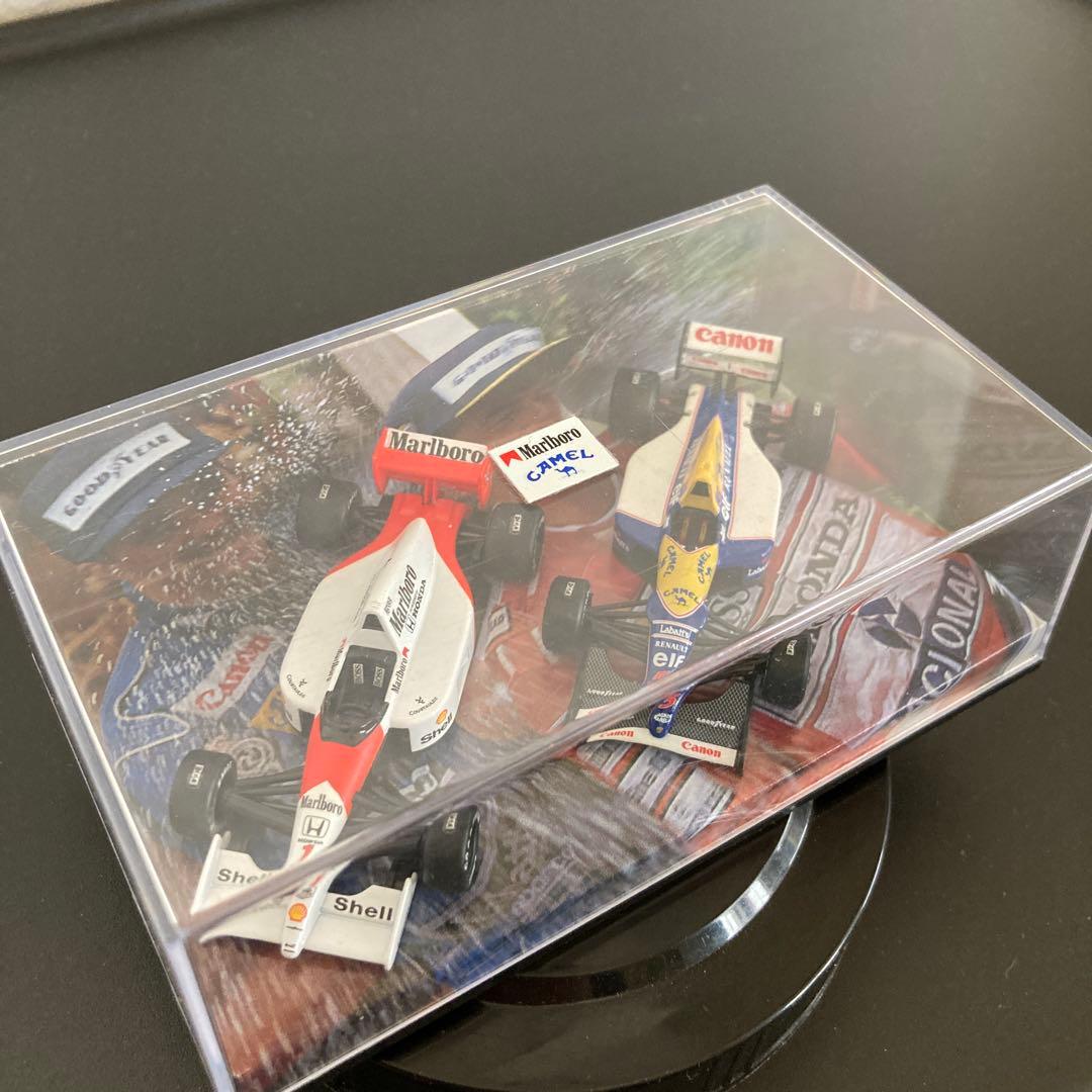 F1 MP4/6 FW14 アイルトンセナ マンセル ケースは ミニチャンプス