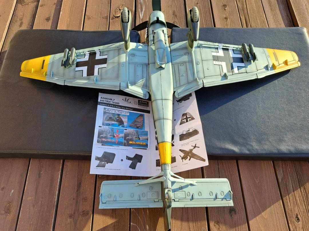 限定値下　1/18 ドイツ空軍　スツーカ Ju 87 完成品　中古